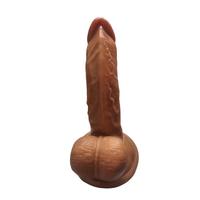 Gerçekçi Testisli Melez Dildo 16 cm