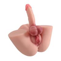 L-Join Gerçekçi 2.6 Kg Trans Kalça Vajina Mastürbatör Dildo