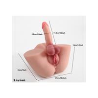 L-Join Gerçekçi 2.6 Kg Trans Kalça Vajina Mastürbatör Dildo