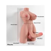 L-Join Gerçekçi 9 Kg Yarım Vücut Trans Vajina Penis Mastürbatör