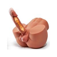 L-Join Gerçekçi İleri Geri Haraketli Titreşimli 5 Kg Kalça Vajina Dildo Mastürbatör