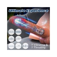 L-Join Gerçekçi Titreşimli, İleri Geri Penis Haraketli 9 Kg Trans Yarım Vücut Mastürbatör Dildo