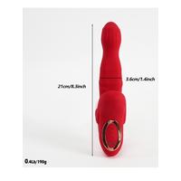 L-Join Kırmızı Teklojik Modern Vibratör